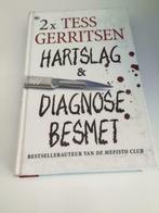 Boek / Tess Gerritsen - Hartslag & Diagnose besmet, Utilisé, Enlèvement ou Envoi