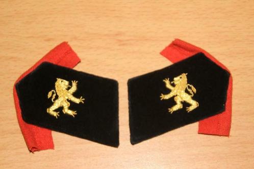 ABL Paar kraagspiegels "Leerling officier" Gala uniform KMS, Verzamelen, Militaria | Algemeen, Landmacht, Kleding of Schoenen