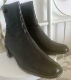 Bottillons de marque CARACTÈRE, cuir noir, pointure 38,5, Comme neuf, Noir, Boots et Botinnes