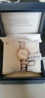 Montre Mamona Montre à Quartz pour Femme Cristal Accentué en, Autres marques, Acier, Avec strass, Neuf