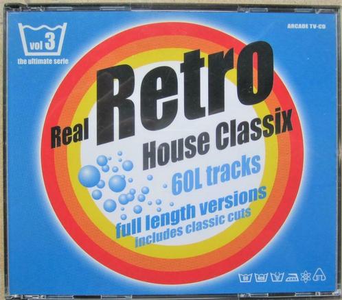 Verzamel : 4CD Real Retro House Classix - Vol. 3 (2001), Cd's en Dvd's, Cd's | Dance en House, Dance Populair, Ophalen of Verzenden