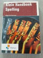 Klein handboek Spelling, Livres, Livres d'étude & Cours, Enlèvement, Plantyn, Neuf, Enseignement supérieur