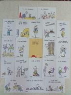Lot 20 cartes postales Carabal Les gosses BD Neuf, Enlèvement ou Envoi