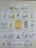 Lot 20 cartes postales Carabal Les gosses BD Neuf, Livres, BD, Enlèvement ou Envoi