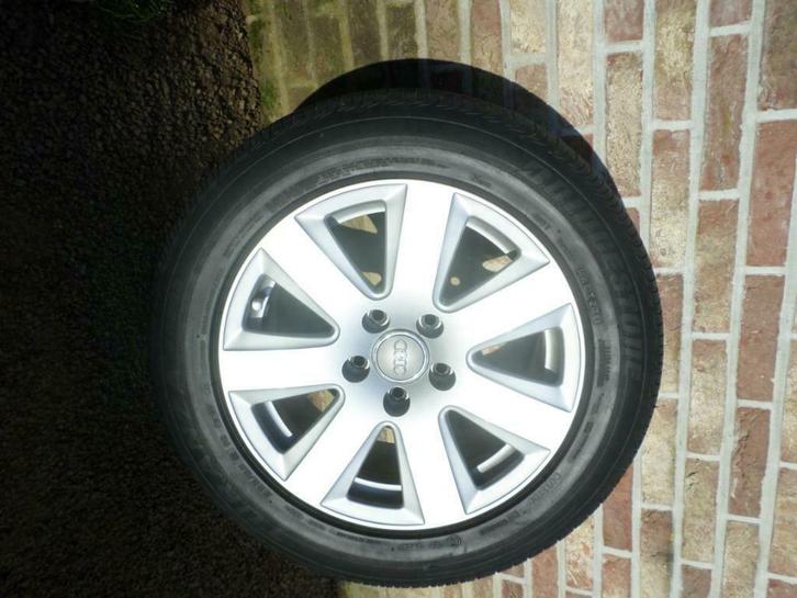 originele 16' AUDI velgen, Auto-onderdelen, Banden en Velgen, Banden en Velgen, Zomerbanden, 16 inch, 225 mm, Personenwagen, Gebruikt