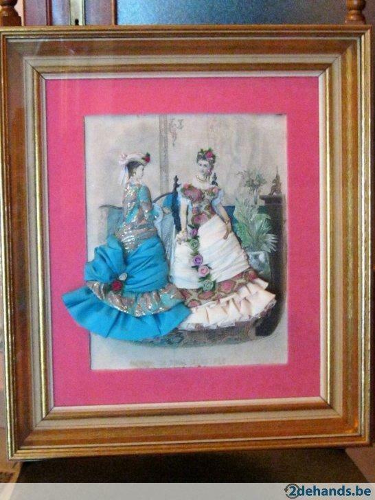 La mode Illustrée  Anais Toudouze, Antiek en Kunst, Kunst | Etsen en Gravures