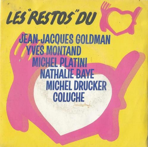 Jean-Jacques Goldman / Yes Montand … – Les restos du coeur, Cd's en Dvd's, Vinyl Singles, Single, Pop, 7 inch, Ophalen of Verzenden