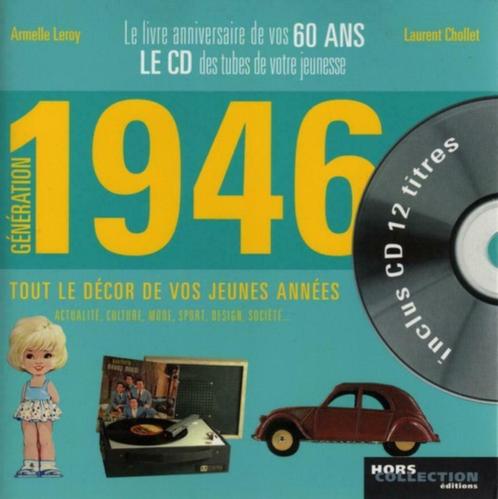 Génération 1946 – Livre et CD, Cd's en Dvd's, Cd's | Schlagers, Ophalen of Verzenden