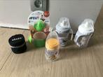 3 nieuwe drinkbekers, 1 nieuw flesje en fopspeen tasje, Ophalen of Verzenden, Nieuw, Overige typen
