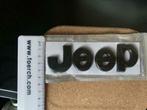 Logo jeep noir mat neuf, Nieuw, Jeep