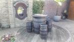 barrel barkrukken met statafel kunststof type wijnvat, Tuin en Terras, Nieuw, Tuinset, Kunststof, Ophalen of Verzenden