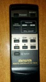 afstandsbediening AIWA RC-TXE10, TV, Hi-fi & Vidéo, Lecteurs vidéo, Lecteur ou enregistreur VHS, Utilisé, Enlèvement ou Envoi