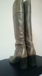 3A* EXIT magnifiques bottes taupe cuir (38)
