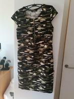 Kleedje in camouflage print, Ophalen of Verzenden, Gedragen, Maat 38/40 (M), Knielengte