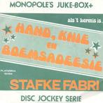 Stafke Fabri – Hand, knie en Boemsadeesie - Single – 45 rpm, CD & DVD, 7 pouces, En néerlandais, Enlèvement ou Envoi, Single