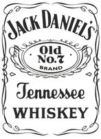 sticker jack daniels, Ophalen of Verzenden