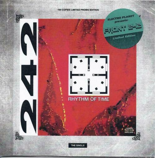 FRONT 242  RHYTHM OF TIME - LIMITED EDITION 100 COPIES (UKR), Cd's en Dvd's, Cd's | Rock, Nieuw in verpakking, Alternative, Verzenden