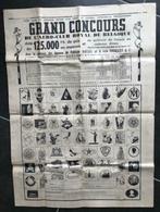Le Soir"Grand Concours"18 mai 1947, Livres, Journaux & Revues, Utilisé, Enlèvement ou Envoi, Journal