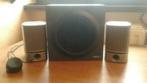 logitech multimedia speaker-subwoofer met boxen !goede staat, Ophalen, Zo goed als nieuw