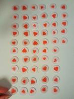 55 pastilles cœur qui bat rouge en hologramme loisir créatif, Hobby & Loisirs créatifs, Enlèvement ou Envoi