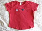 Shirt rouge pour fille avec motifs devant, 5 ans (110), Enfants & Bébés, Vêtements enfant | Taille 110, Fille, MET, Chemise ou À manches longues