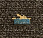 PIN - VIVE LE SPORT - ZWEMMEN - NATATION, Sport, Utilisé, Envoi, Insigne ou Pin's