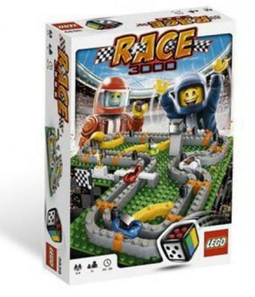 Lego 3839 Spel Race 3000 - Nieuw & SEALED - Elders 79.99€, Kinderen en Baby's, Speelgoed | Duplo en Lego, Nieuw, Lego, Complete set