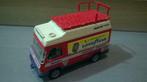 playmobil racing servise truck en camper geel, Kinderen en Baby's, Los Playmobil, Gebruikt, Ophalen of Verzenden