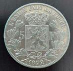 Belgium 1872 - 5 Fr. Zilver - Leopold II - Morin 159 - Pr, Argent, Envoi, Monnaie en vrac, Argent