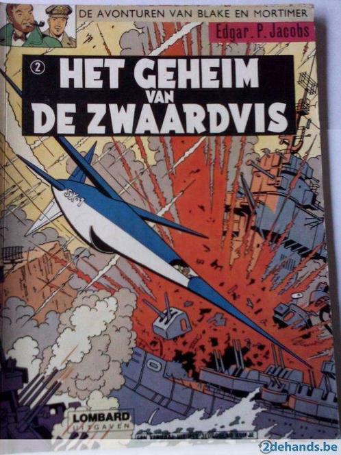 Blake en Mortimer. Strip. Het geheim van de zwaardvis., Boeken, Stripverhalen, Gelezen, Eén stripboek, Ophalen of Verzenden