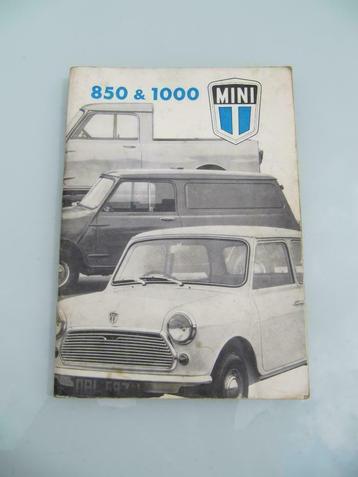 Vraagbaak van Mini 850 & 1000 (Austin Morris - Saloon-Van-Pi, Livres, Technique, Enlèvement ou Envoi, Van In, Utilisé, Technique automobile