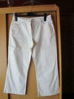 /witte katoenen broek 7/8, Vêtements | Femmes, Jeans, Enlèvement ou Envoi, Comme neuf, Blanc, W33 - W36 (confection 42/44)