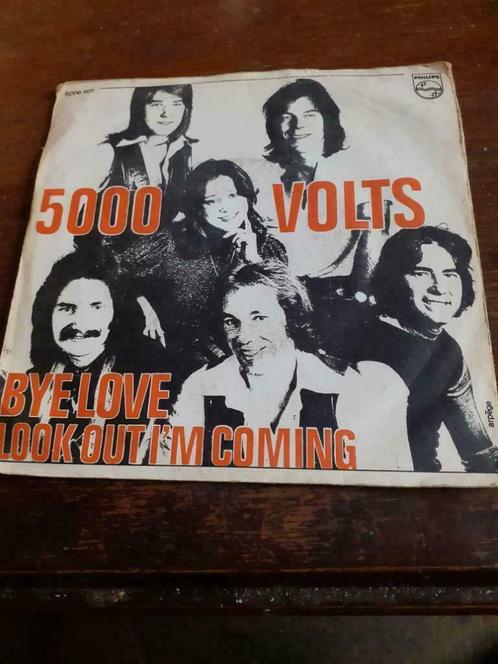 45T 5000 Volts : Bye love, CD & DVD, Vinyles Singles, Enlèvement ou Envoi