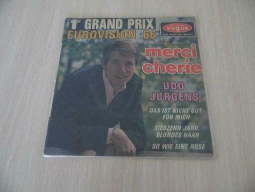 Udo Jurgens       Merci chérie      Eurovision  1966, CD & DVD, Vinyles | Autres Vinyles, Comme neuf, Enlèvement ou Envoi