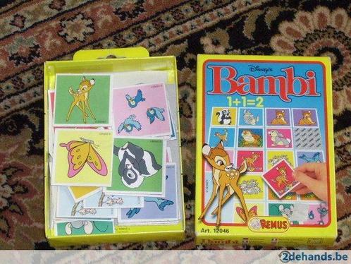 bambi 1+1=2 4 jaar 48 kaartjes, Hobby & Loisirs créatifs, Jeux de société | Autre, Utilisé, Enlèvement ou Envoi