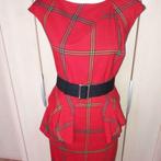 robe écossaise T 38, Comme neuf, Taille 38/40 (M), Rouge, Sous le genou