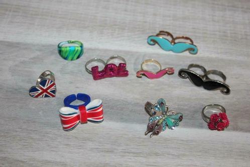 Bagues pour ados, Handtassen en Accessoires, Ringen, Gebruikt, Dame, Ophalen of Verzenden