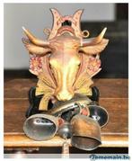 carillon tete de vache  avec cloches, Enlèvement ou Envoi, Utilisé