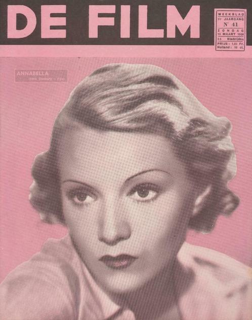 De Film (weekblad, jaargang 11, n 41, 1938, Patria), Livres, Journaux & Revues, Enlèvement ou Envoi
