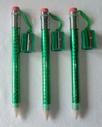 3 mooie, grote, dikke potloden in glanzend groen - NIEUW!, Hobby en Vrije tijd, Nieuw, Potlood of Stift, Ophalen of Verzenden