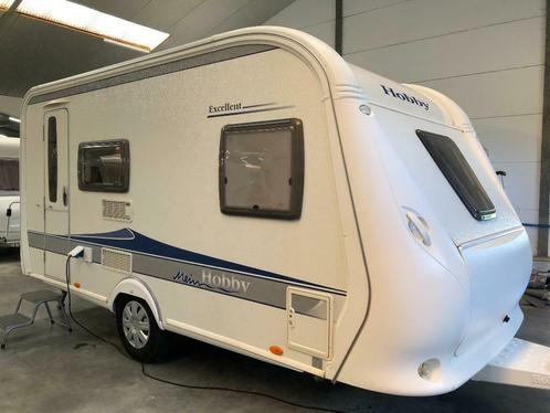 Hobby 410 Excellent SFE + volautomatische truma mover, Caravans en Kamperen, Caravans, Bedrijf, tot en met 4, 1000 - 1250 kg, Treinzit