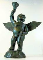 beeld in brons: Engel * Putto, Antiek en Kunst, Ophalen of Verzenden