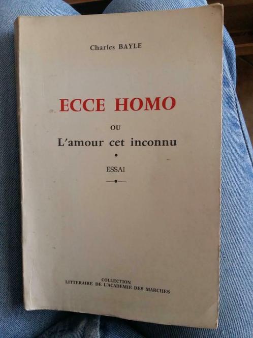 Ecce homo ou l'amour cet inconnu, Livres, Essais, Chroniques & Interviews, Utilisé, Enlèvement ou Envoi