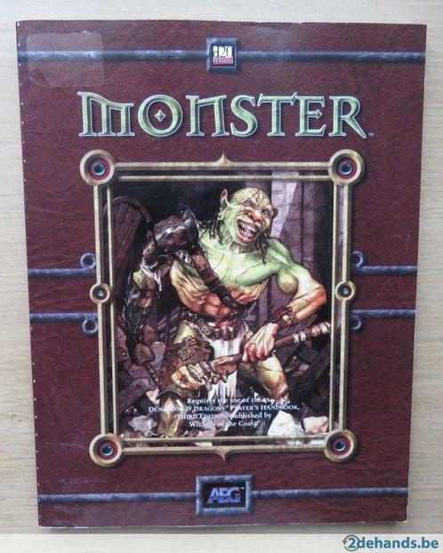 Jim Pinto (ed.) - Monster (Uitgave: 2002) paperback, Games en Spelcomputers, Games | Pc, Gebruikt, Verzenden