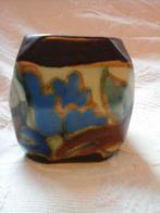 Petit vase céramique Montois A.DUBOIS carré art déco 30s, Antiquités & Art, Enlèvement ou Envoi