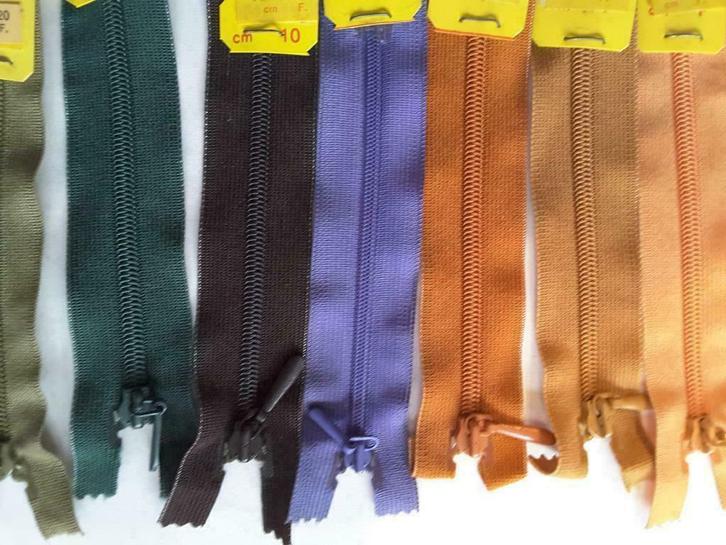 zip fermeture éclair, tirette ou fermoir nylon 10 cm, Hobby & Loisirs créatifs, Couture & Fournitures, Neuf, Tirette ou Fermeture