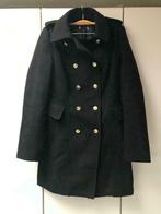 Manteau boutonné noir - Taille XS -, Comme neuf, Sans marque, Noir, Taille 34 (XS) ou plus petite