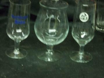 Bierglazen.Hertshager Brau.Duvel.Rossbrau.D 129, Verzamelen, Biermerken, Ophalen of Verzenden, Gebruikt, Glas of Glazen, Duvel