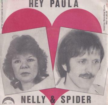Henry Spider & Nelly – Hey Paula / Holiday in Spain - Single, En néerlandais, Enlèvement ou Envoi, Single, Utilisé
