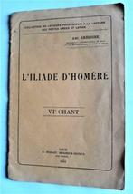 L' ILIADE D' HOMERE 1916, Enlèvement ou Envoi